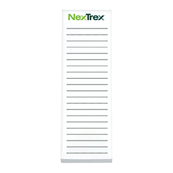 SCRATCH PAD WITH MAGNET, 50 SHEETS