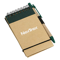 RECYCLED NOTEPAD & PEN