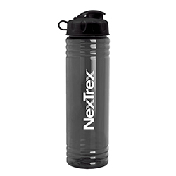 RPET BOTTLE WITH FLIP LID 24 OZ