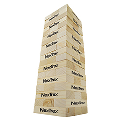 GIANT TOPPLE TOWER GAME